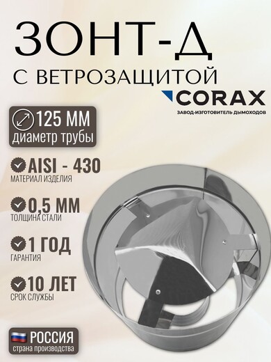 Зонт ф-125 0,5мм