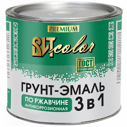 Грунт эмаль ВИТ 3-1 5кг серая
