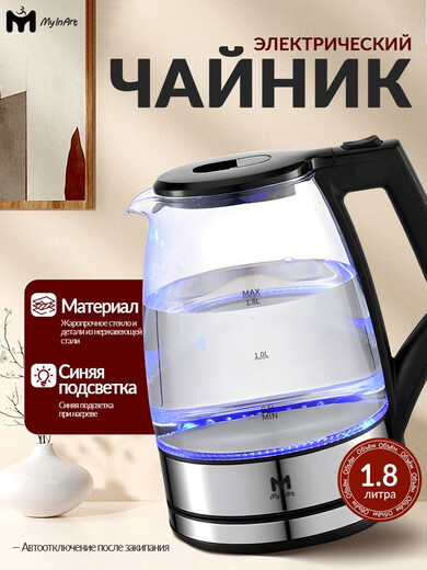 Электрочайник Эрголюкс 1,8 л 1600Вт