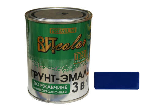 Грунт эмаль ВИТ 3-1 1,9кг вишня