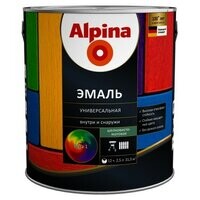 Краска Альпина 0,8л черная